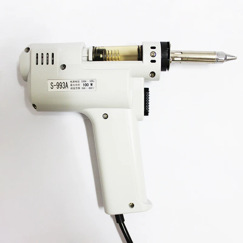 220V 90W S-993A Electric Vacuum Desoldering Pump Solder Sucker Gun  Electric Soldering Irons hot air gun