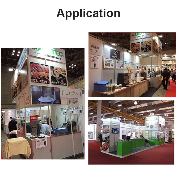 Restaurant Automatic Desktop Sushi Roll Machine Sushi Maki Robot Sushi Rice Sheet Machine