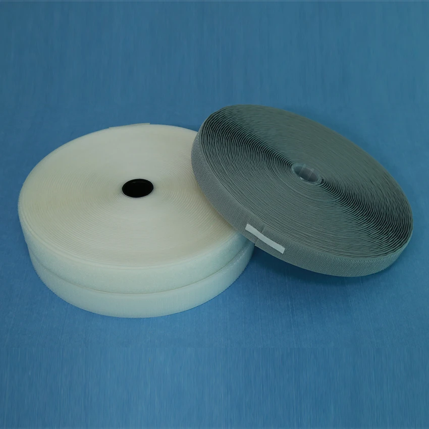 Polyester Custom Hook and Loop Storage Strap Best Quality Promotional Nylon Tape 25mm Wide or Custom Clothing Accessories