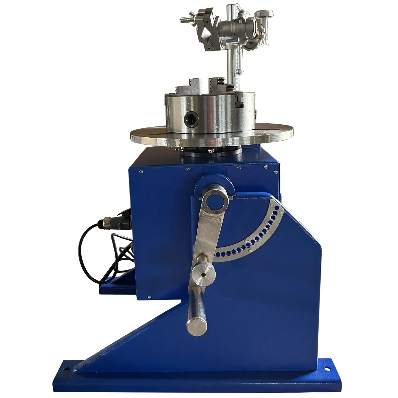 Welding Positioner/turntable /50KG Rotator With K11-165 Three Jaws Chuck + Torch Holder Can Clamp 4-150mm Pipe Workpiece