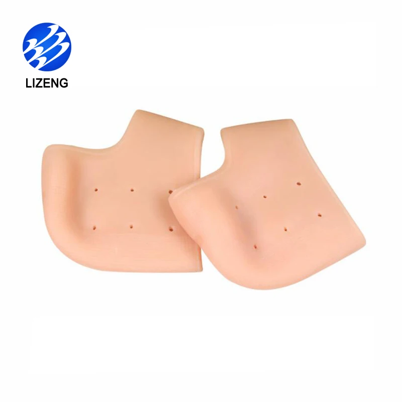 Lizeng Factory Gel Heel Spurs Cushion Pressure Relief Insole Gel Heel Socks For Plantar Fasciitis