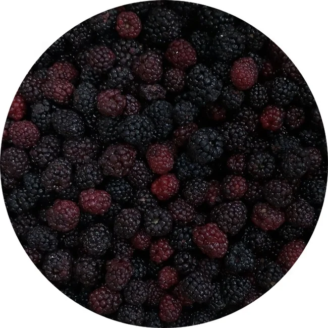 BRC Certified New Seasonal IQF Frozen Blackberry Frozen Blackberry IQF Fruit Products For Supermarkets