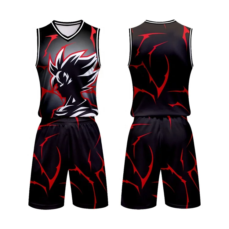 Factory Wholesale OEM Custom Design Jersey Suit Shirt Custom Basketball Uniform