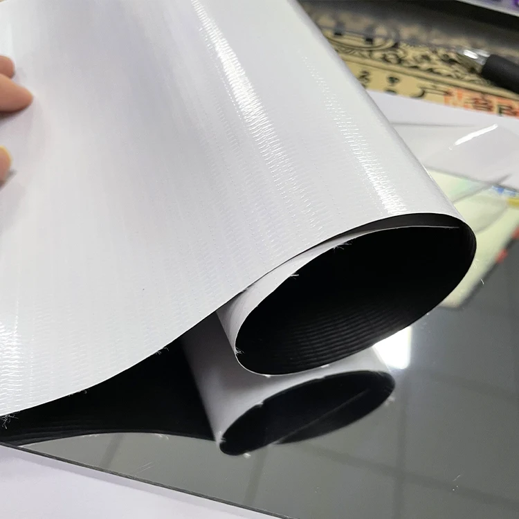 printed advertising custom Fabric flex mesh fence banner with optional Pvc vinyl