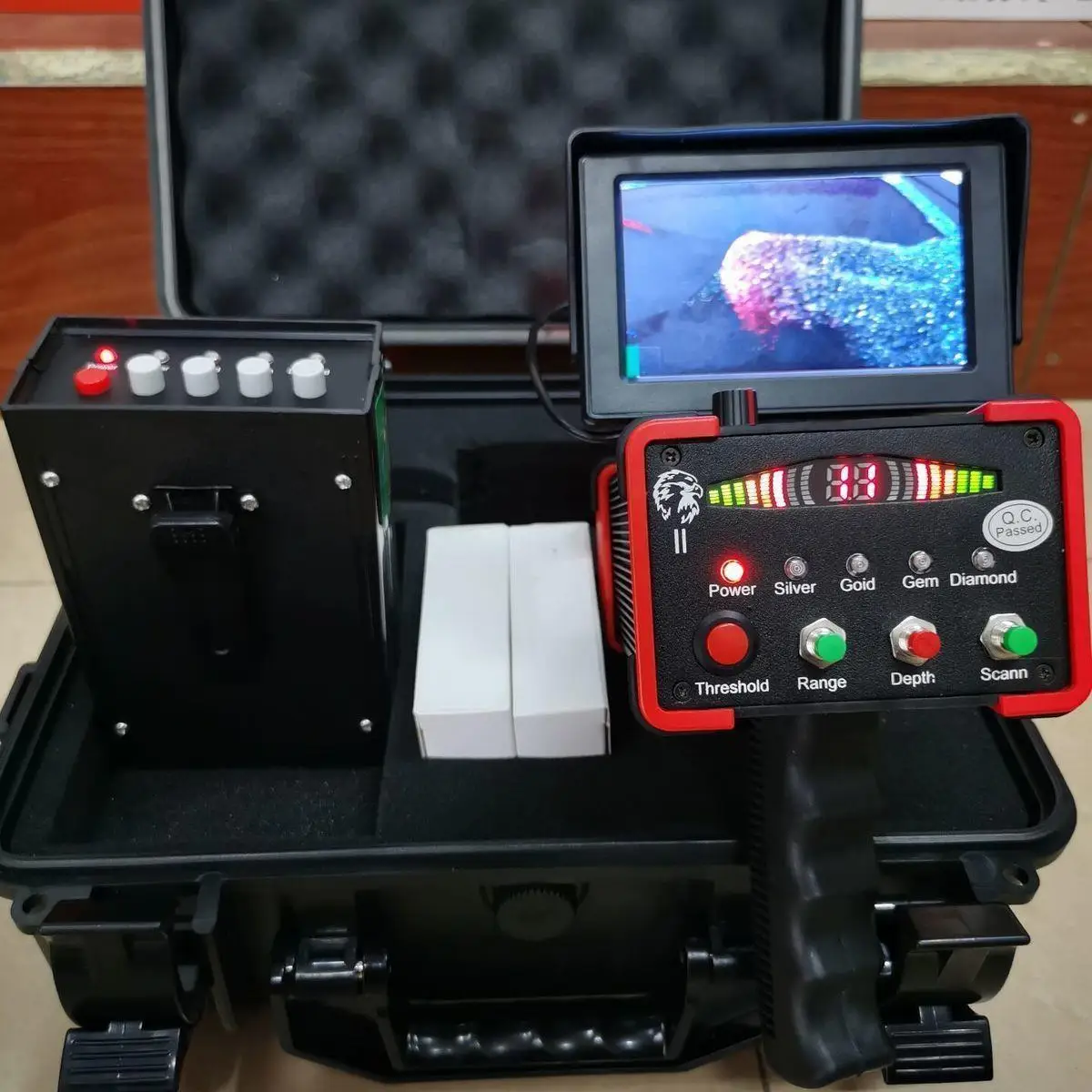 gold metal detector underground imaging Long range large depth industrial metal detectors 3d gold detector underground