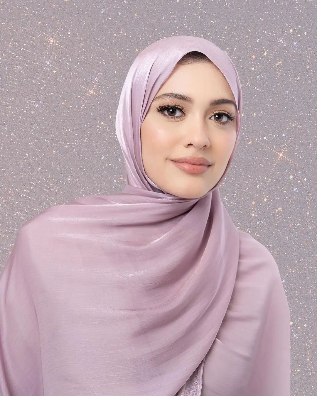 Hot Sale Fashion Pleated Glitter Chiffon Hijab Muslim Tudung Shiny Crinkle Chiffon Scarf Female Islamic Headscarf Shawl