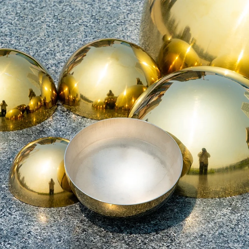 Customized 25MM-600MM 304 stainless Steel Hemisphere Half Sphere Half Balls