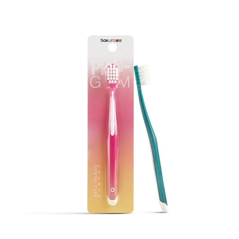 Hot selling wide head, soft and clean toothbrush with soft bristles
