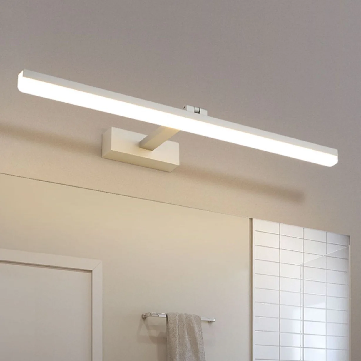 Practical classic hotel bathroom wall light beautiful black dressing room LED wall lamp for front of bathroom mirrors