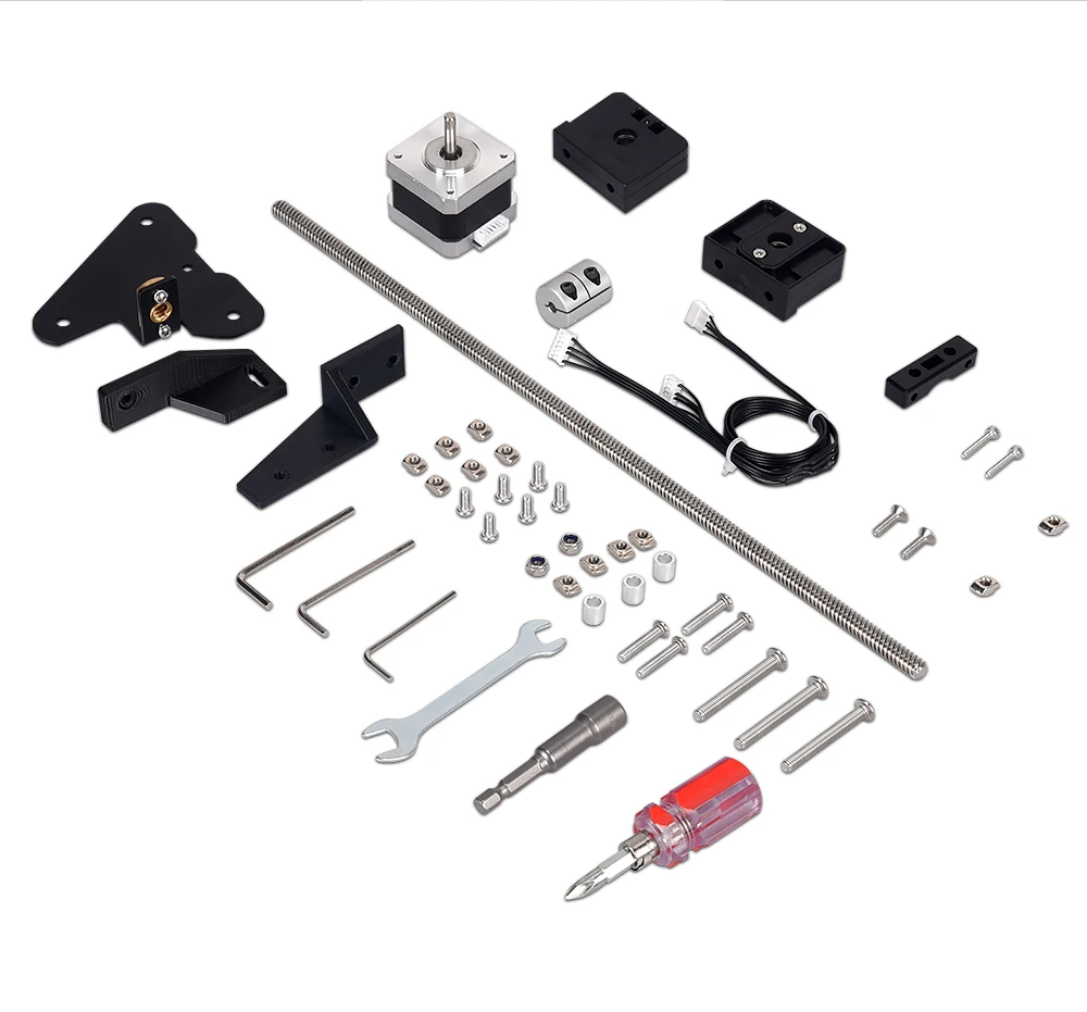 Biqu NS0175 Ender-3 Upgrade Dual Z Kit 3d Printer Part Accessories Linear Rail Ender 3 Dual Z Ender 3 v2 Dual Z Axis