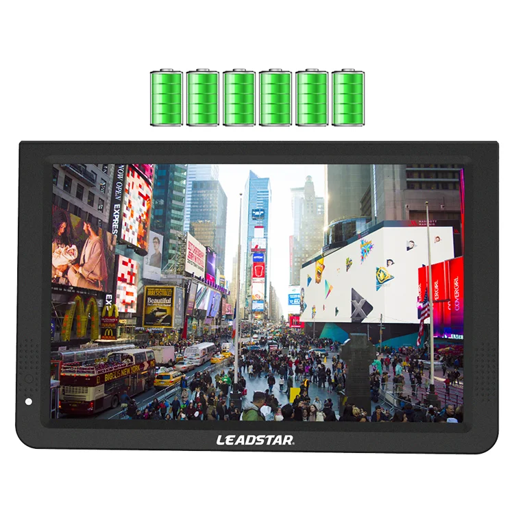 2022 New Small Tv Universal Hd Dc 12V 5 10 12 14 24 Inch Flat Screen Color Tv Television With Battery