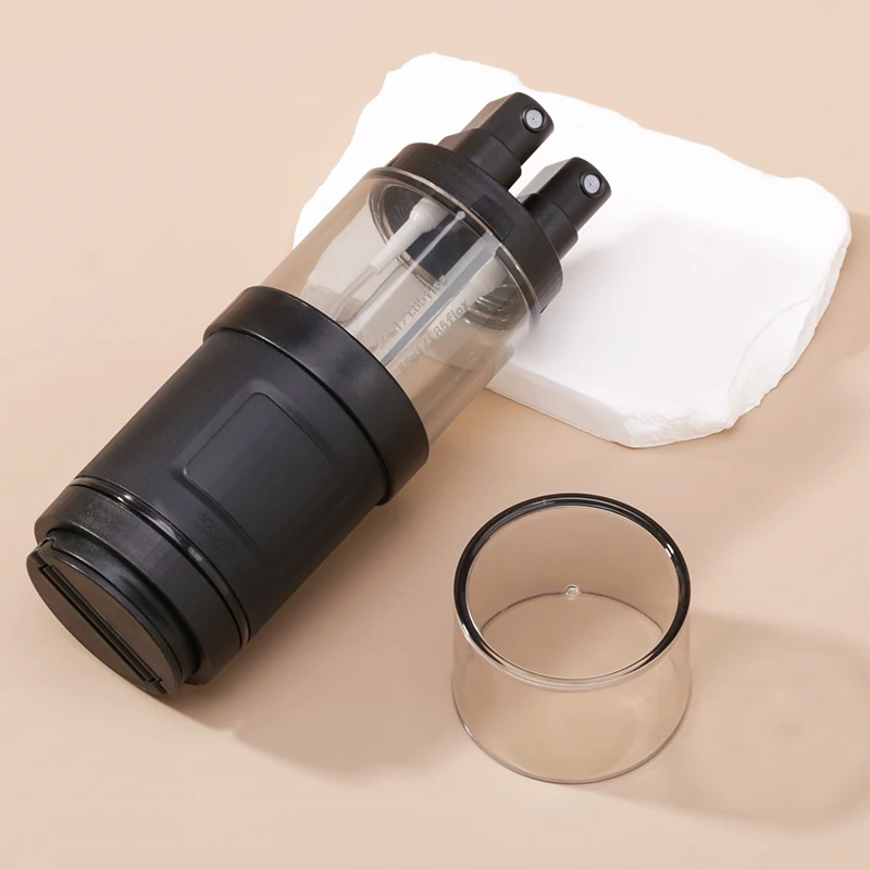 4 In 1 Skincare Spray Pump Dispenser Bottle Travel Silicone Refill Cosmetic Shampoo Lotion Soap Bottle Travel Kit For Skin Care