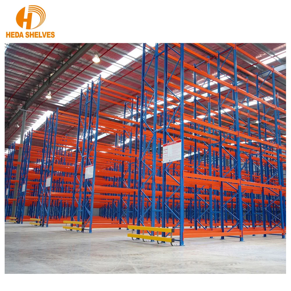 Industrial Warehouse Heavy Duty Adjustable Selective Storage Rack System Pallet Racking