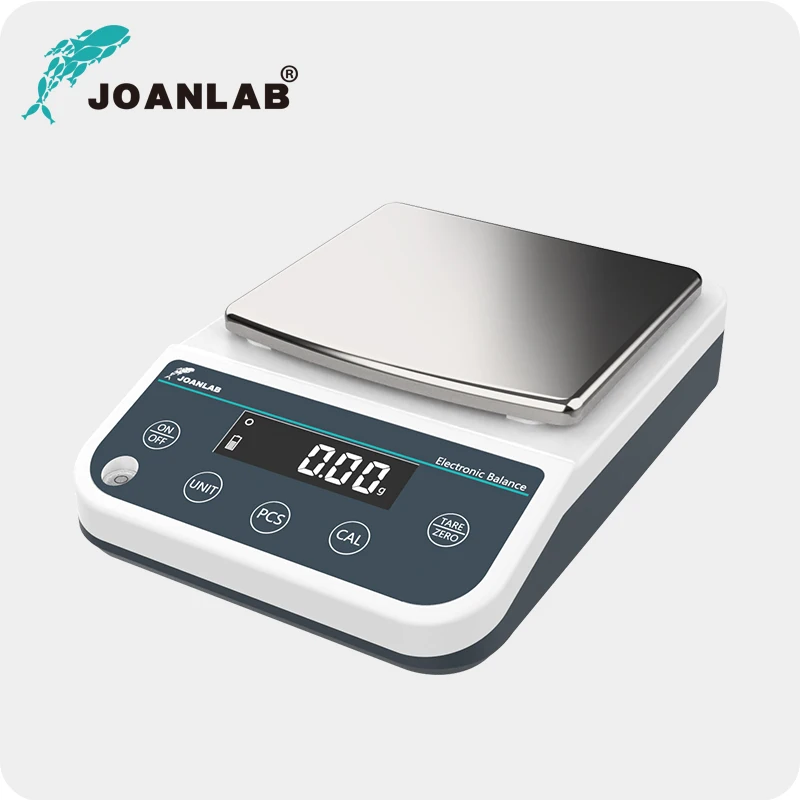 Высокоточный электронный баланс 0,001, светодиодный дисплей, лаборатория Джоан