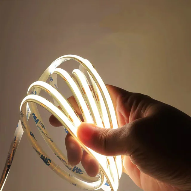 Оптовая Продажа 24 В COB RGB Luces Led 5 672 чипсы/м Cob светодиодные полосы/RGB полосы для 100 режимов изменения цвета