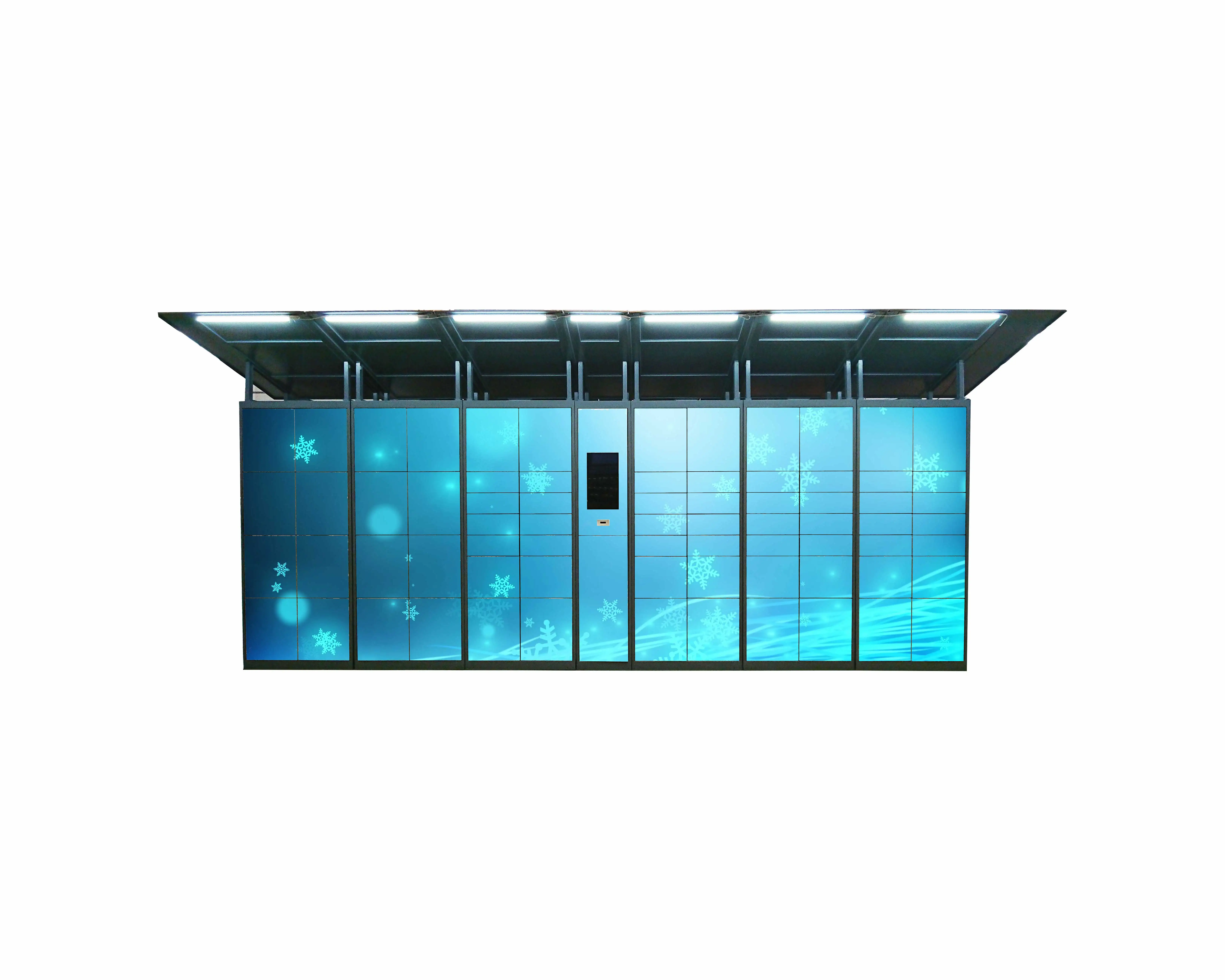 Pickup Station Lockers for shipping Smart Outdoor Water-proof Express Locker Cabinet Intelligent Mail Parcel Delivery Lockers