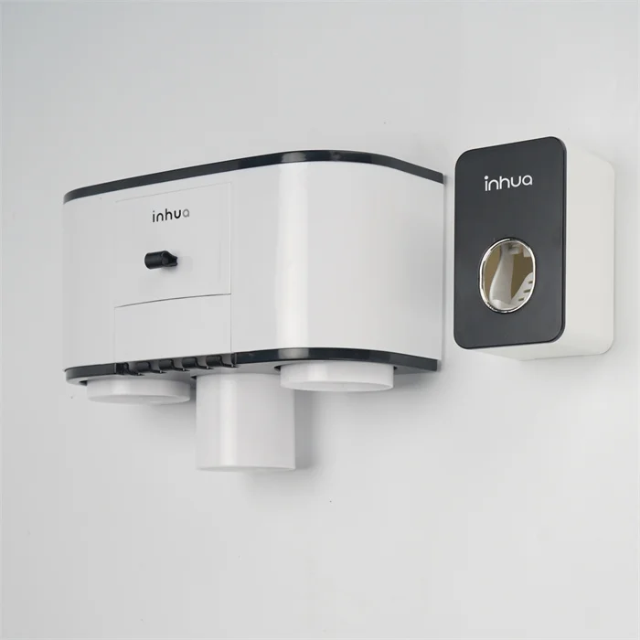 Household items manufacturers bathroom storage rack tissue holder two piece toothbrush holder