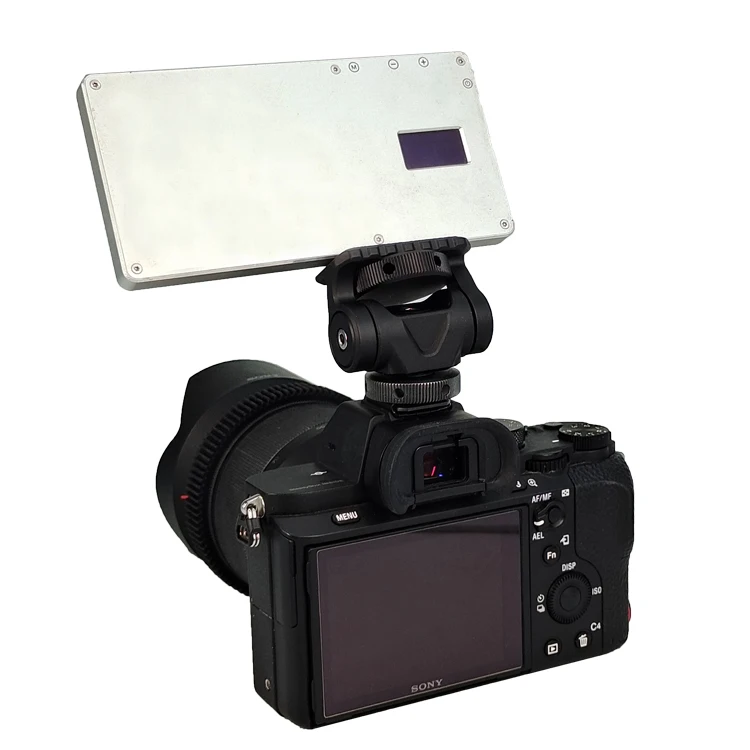 360 Degree Adjustable gimbal stabilizer Monitor Ball head with Cold Shoe 1/4 screw