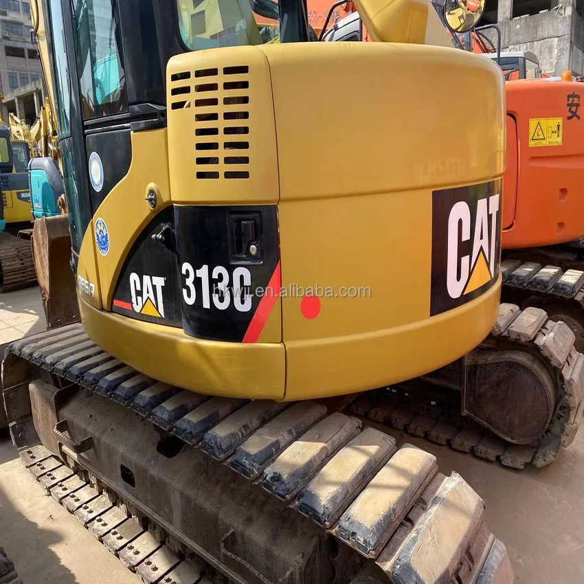 Бывший в употреблении гусеничный экскаватор CAT313 хорошем состоянии по разумной цене для продажи/бывший Японский CAT 313