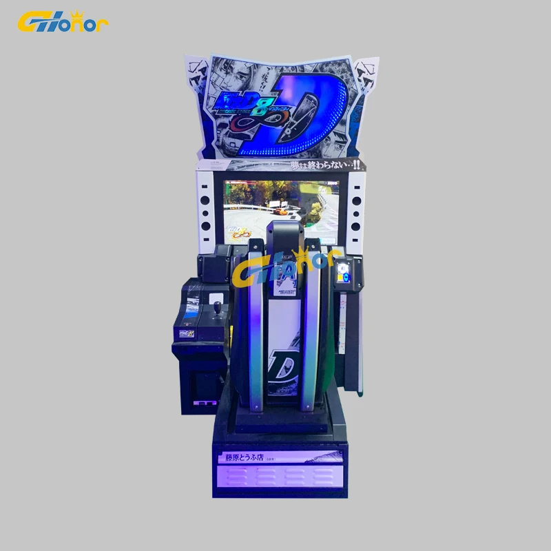 Coin Operated Game Machine Initial D Racing Video Game 3d Car Racing Simulation Car Racing Video Game Machine