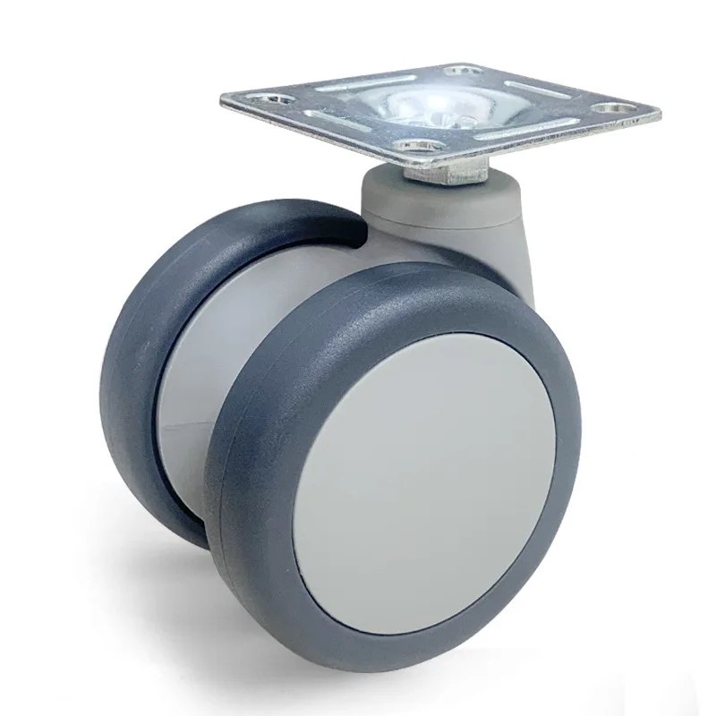 Ruota per Mobile 75 мм, сверхмощные тихие вращающиеся детские кроватки, двойные колесики, мебельные ролики 3 дюйма для подвижной мебели