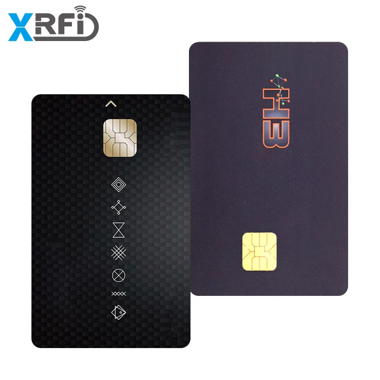 Hot Sell Contact Ic Card Sle4442 Rfid Chip Blank Card For Payment