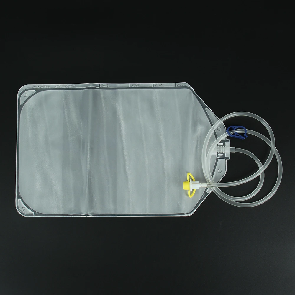 CAPD BAG Disposable Drainage waste Bag For Peritoneal Dialysis for waste storage 2000ml