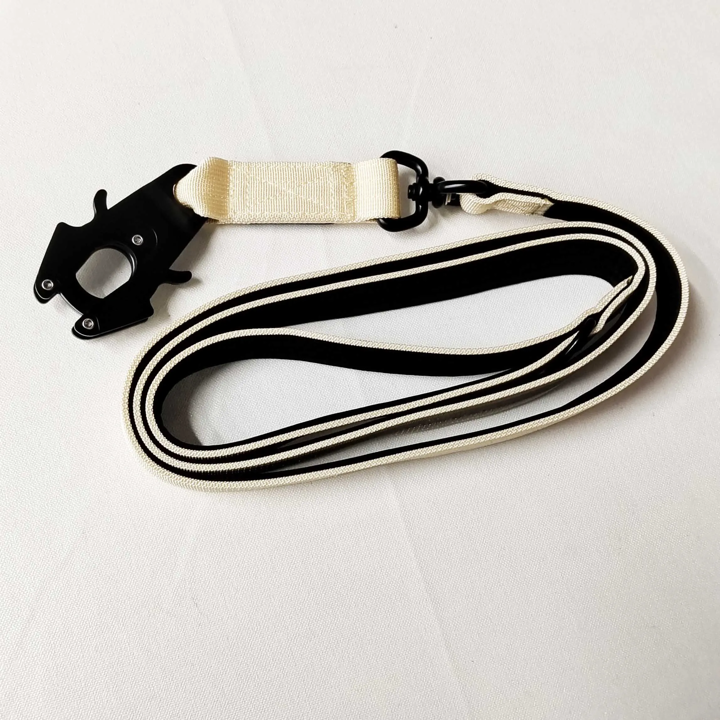 Wholesale luxury designer heavy duty custom nylon strong dog leash Heavy Duty Tactical Combat Dog Lead with Frog Clip