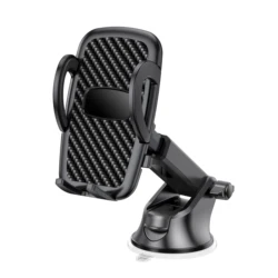 New Design Silicone Material Adjustable Phone Mount Stand Suction Cup Car Phone Holder