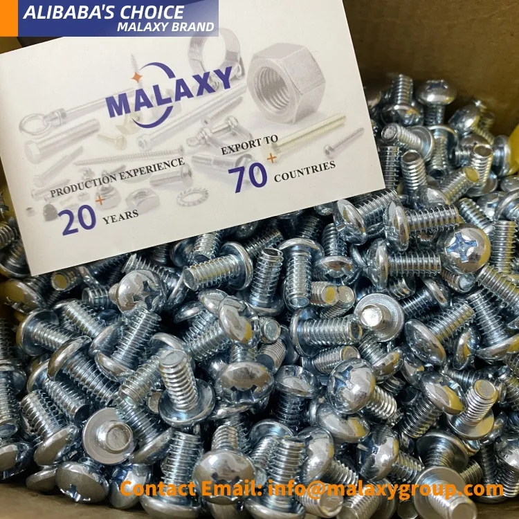 MALAXY Din7991 M3 M4 M5 M6 Pure Brass Flat Hex Socket Countersunk Head Screw
