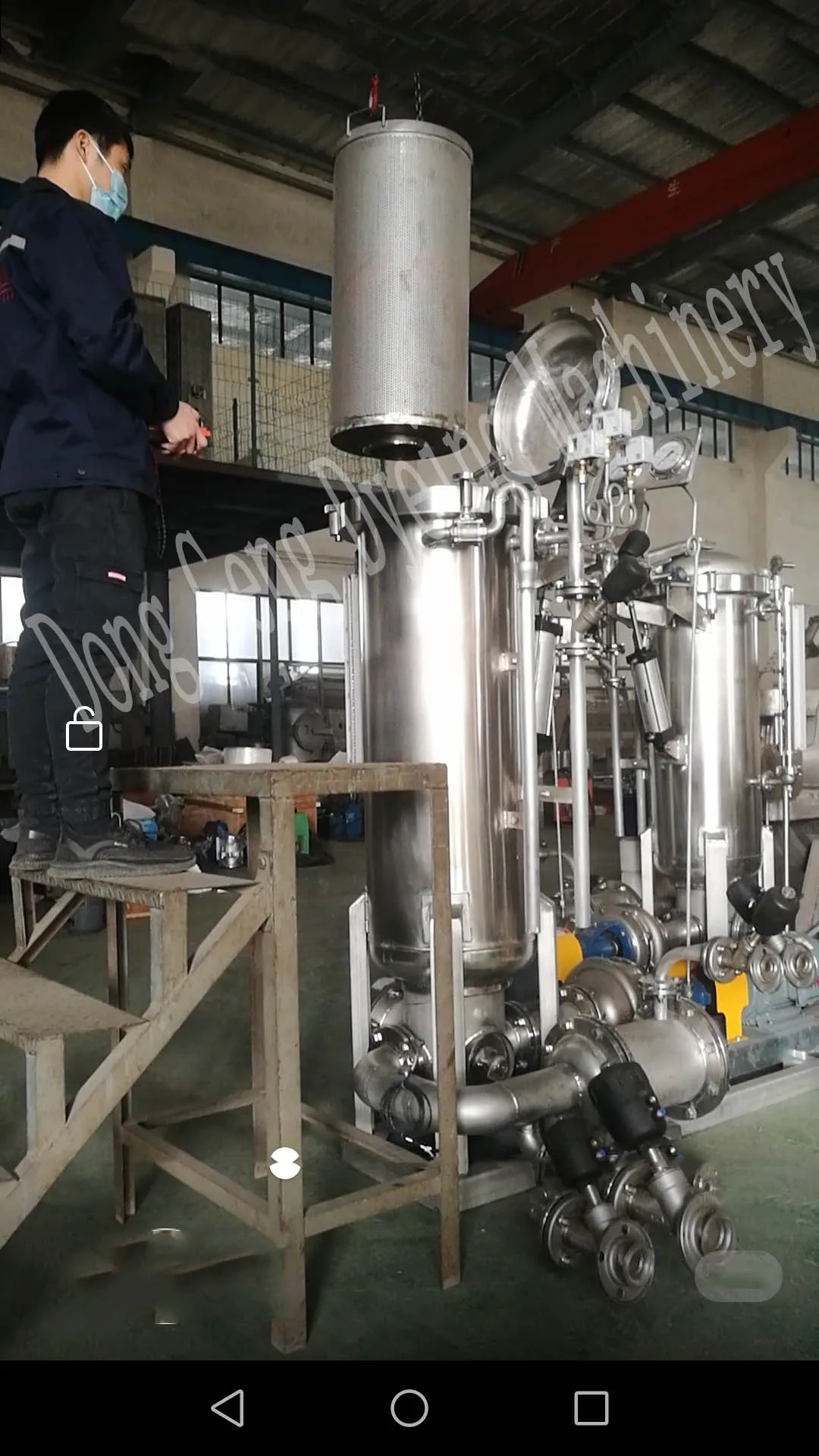 
The high temperature series of yarn dyeing machine 