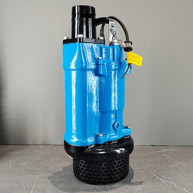 Погружные трехфазные осушающие насосы KBZ 2hp 3hp 5hp 10hp 15hp для строительства полуоткрытого рабочего колеса