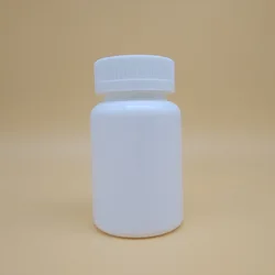 120ml  pharmaceutical packing capsule vitamin pill use HDPE plastic bottle
