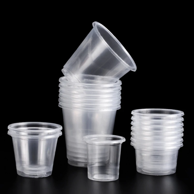 20ml 100ml 180ml Acrylic Cup/wine cup/drinking cup Compostable Biodegradable Clear PLA PET PP Plastic Cup