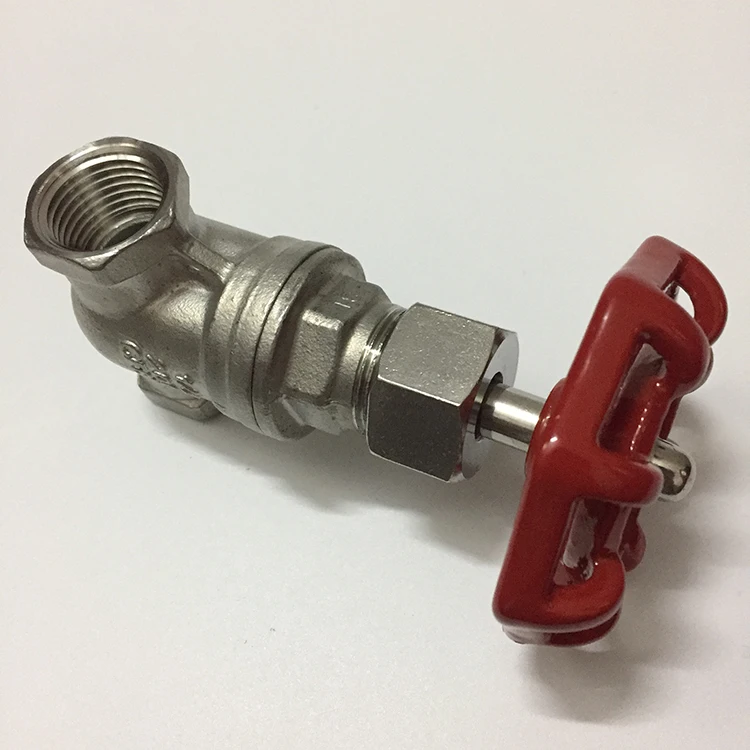 Китай оптовая продажа 1/2 дюйма из нержавеющей стали SS304 pn 16 двухсторонний npt резьбовой клапан с нормальной