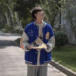 2022 Oversize embroidery basketball custom letterman jacket designer mens varsity bomber jackets