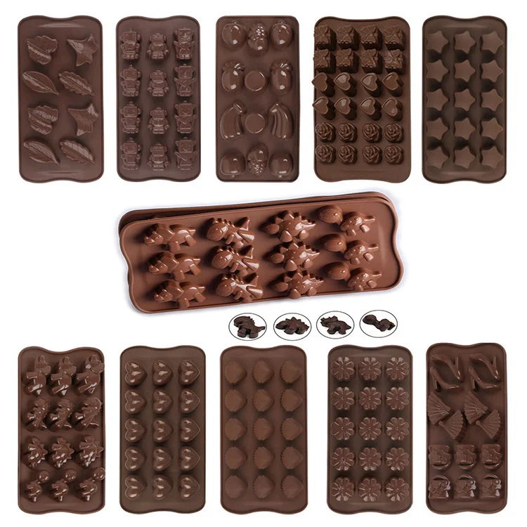 
DIY Customized Silicone Mold for Baking Chocolate, Soap, Fondant, Pudding, Jelly, Candy, Cookie, Ice Cube, Cake, Gelatine 