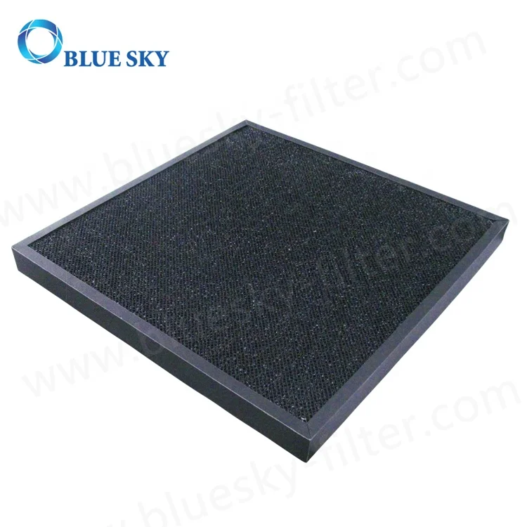 Customized Black Paper Frame Honeycomb Sponge Type Panel Filter Replacement for Air Purifier Parts