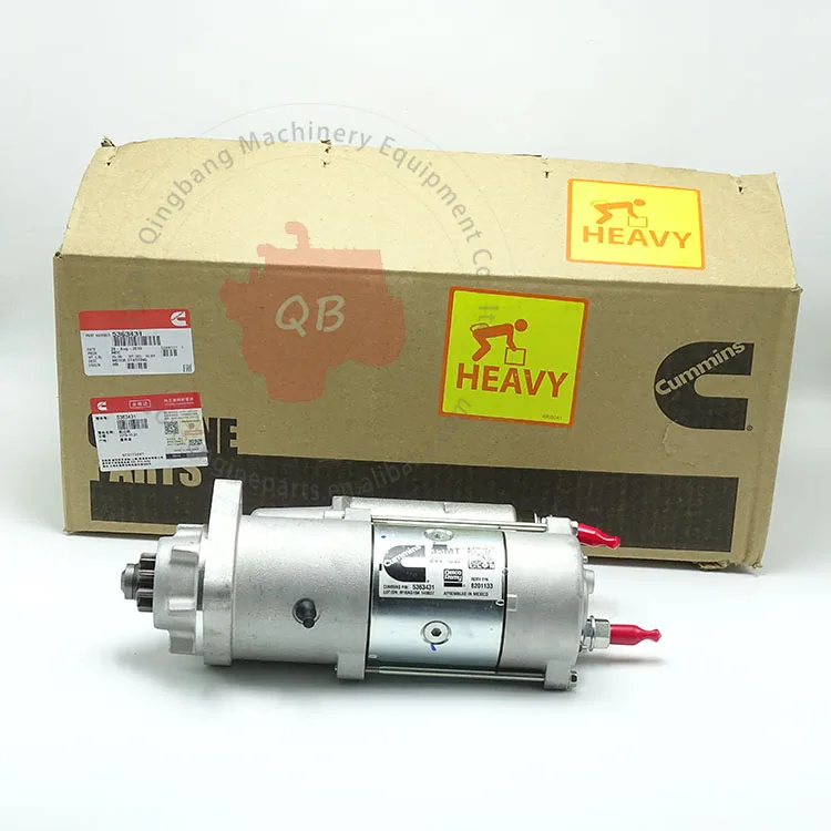 Высокопроизводительный Пусковой двигатель Cummins QSB6.7 6CT 5363431 8201133 24 В