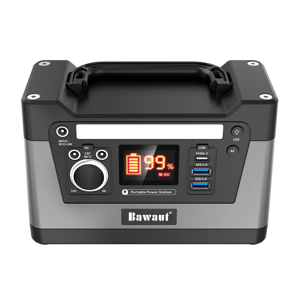 Мини солнечный генератор 100 Вт 110 В 37500 мАч с функциональным зарядным устройством AC DC USB Type C