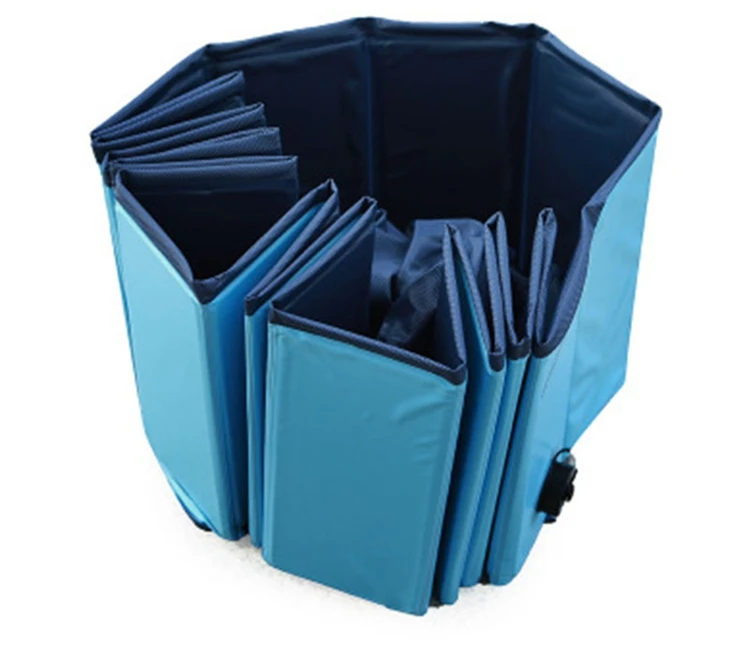 
Pets Portable Dog Bathtub Indoor Outdoor Foldable Dog Swimming Pool 