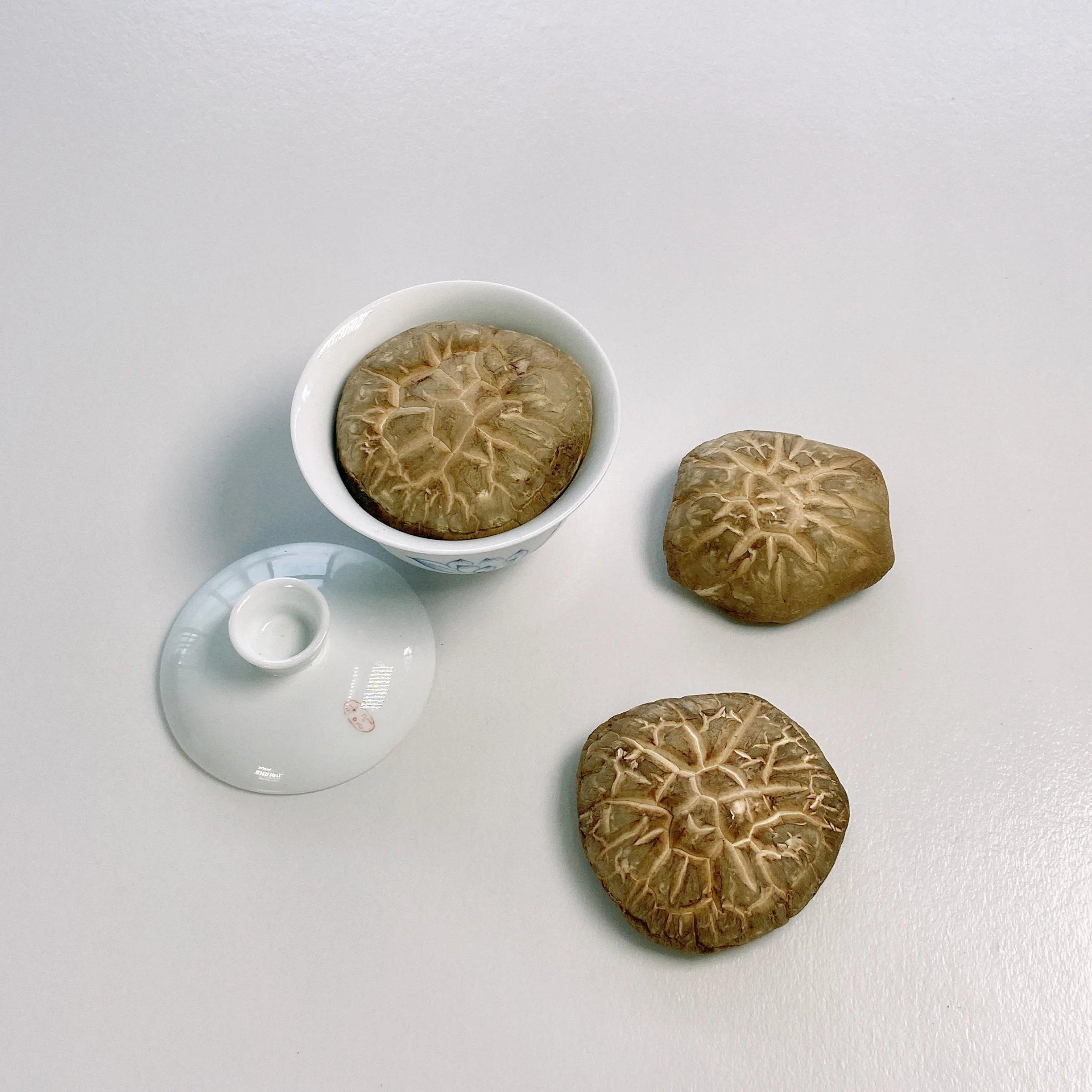Tawny With Seashell Cracks Organic Bulk Dry Shiitake Mushroom Dried