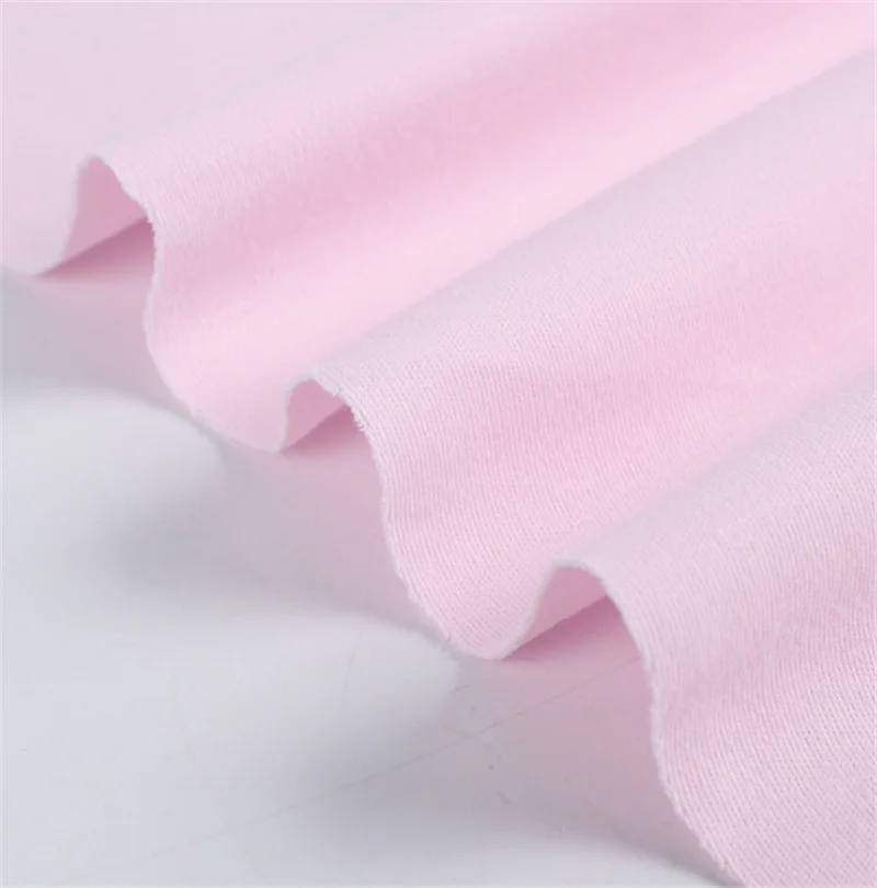 32s organic cotton knit jersey fabric for baby cloths friendly 100 organic cotton  fabric for children