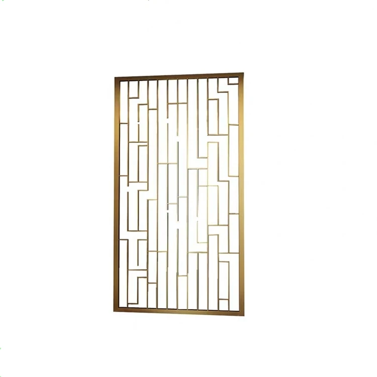 
Custom Decorative Metal Screens And Room Dividers Stainless Steel Privacy Screen Partition Divider 