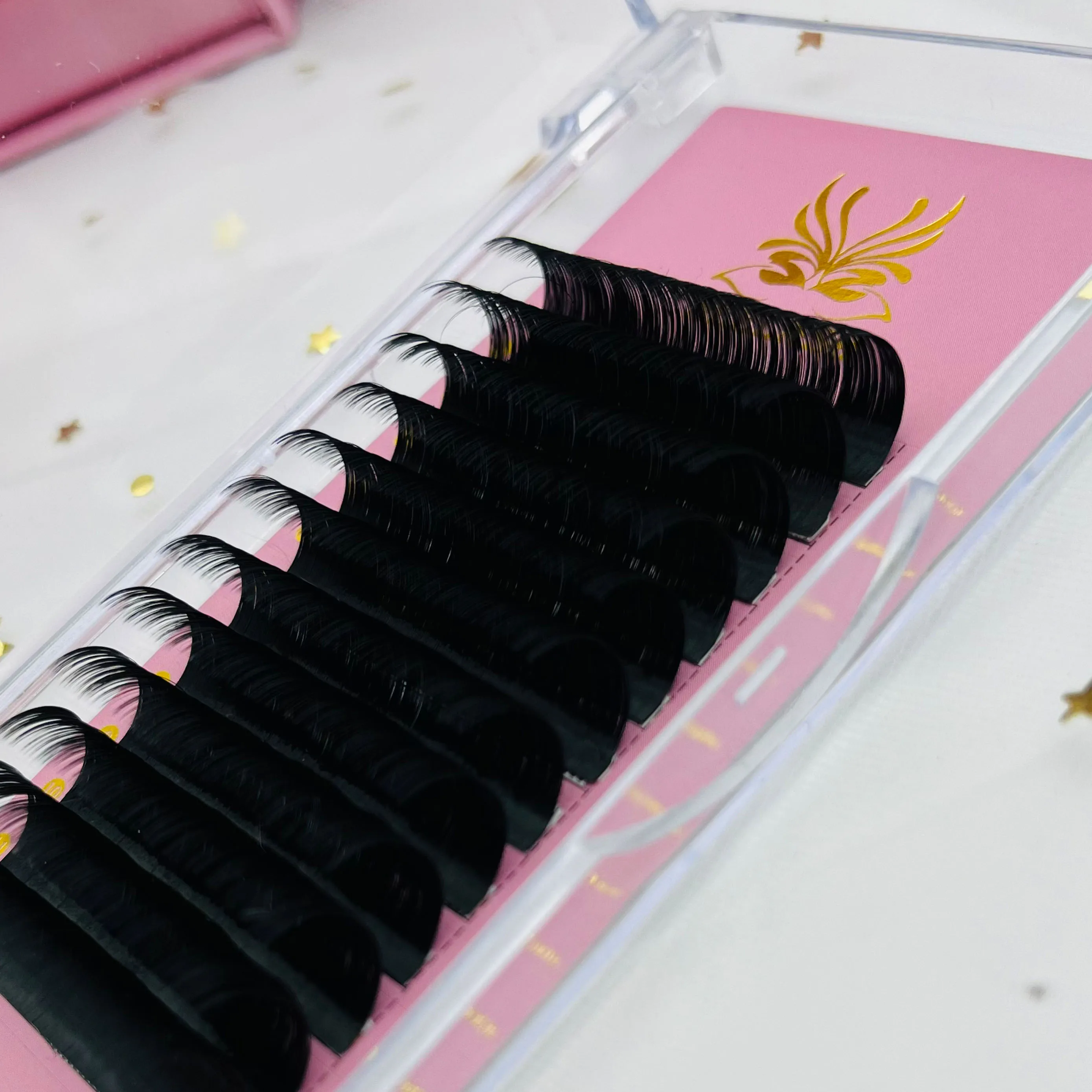 0.03 0.05 0.07 c cc d dd l curl 20mm 25mm individual eyelash extensions lash trays wholesale cashmere lash extensions lash trays