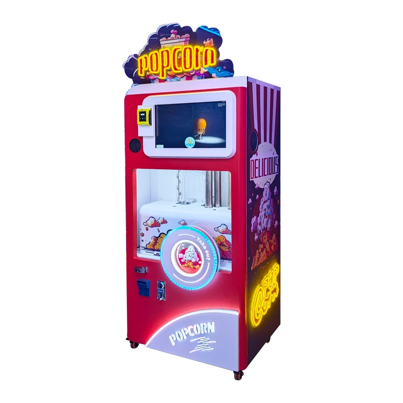Best Price Popcorn Vending Machine For Sale Made In China|Most Popular Automatic Pop corn Machine p30 For Sale