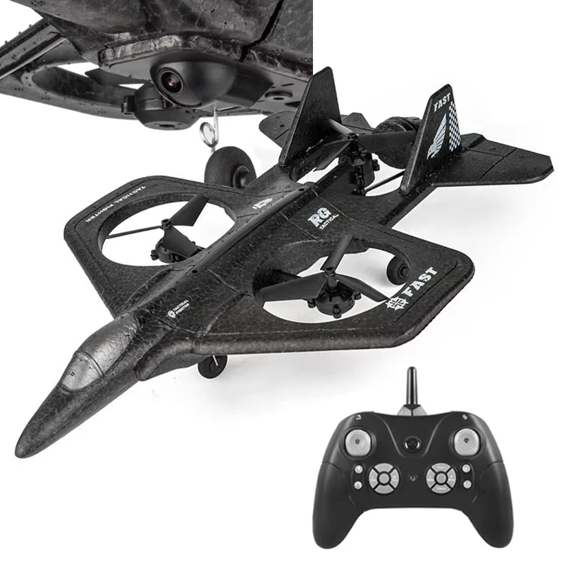 New 2.4Ghz Remote Control Toy Airplane Wireless Four Axis Aircraft Drone Flying Foam Fighter Rc Helicopter with Camera
