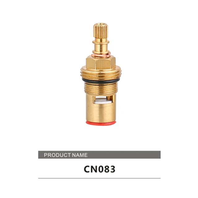 On-time delivery brass ceramic cartridge brass valve