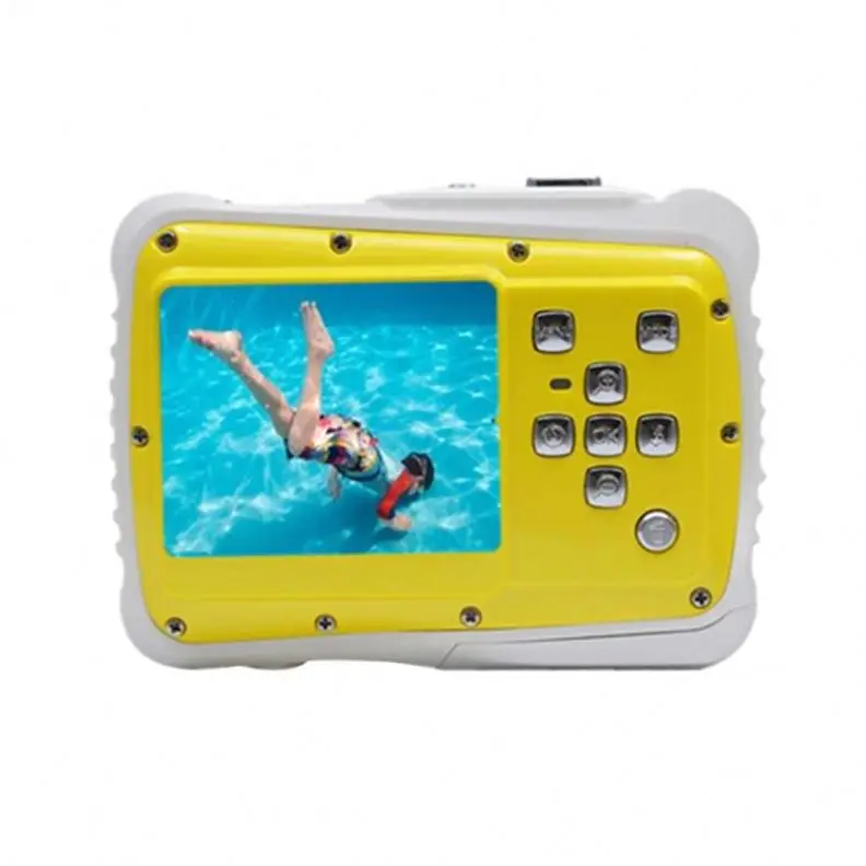 Коробка мини 2. Конвертирование дюймы цифровая камера для детей 12MP HD 720P Водонепроницаемая Портативная Цифровая видеокамера видеорегистратор Встроенный микрофон Новогодний