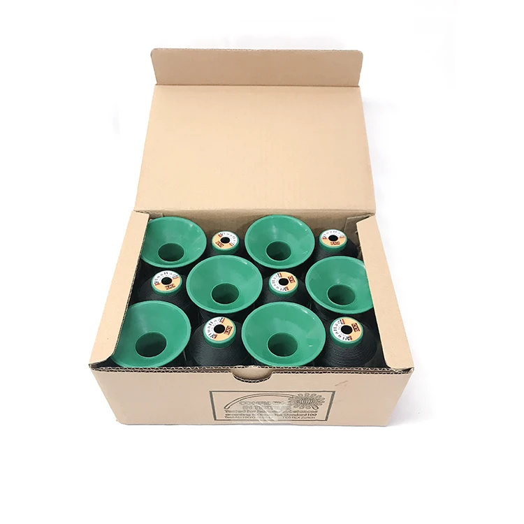 Factory Wholesale tex35 Rainbow Color Garment Thread For Youth Fashion